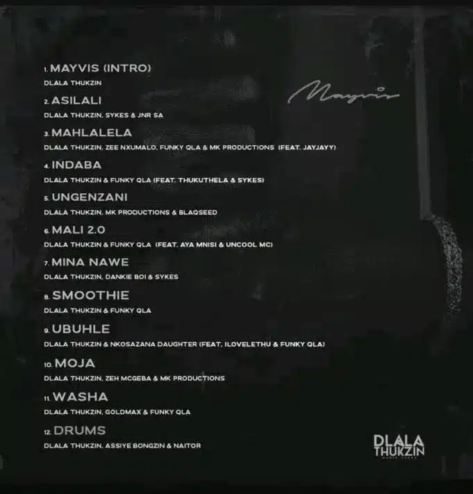 Dlala Thukzin – MALI 2.0 Ft. Aya Mnisi, Uncool MC & Funky QLA